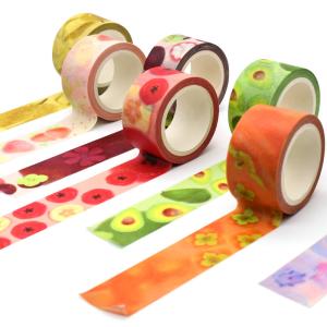 China Heat Resistant Water Activated Adhesive Washi Decorative Tape factory