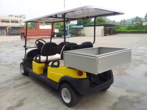 China Avant - Garde Practical 4 Seater Golf Cart , 4 Wheel Drive Golf Cart With The Rear Packing factory
