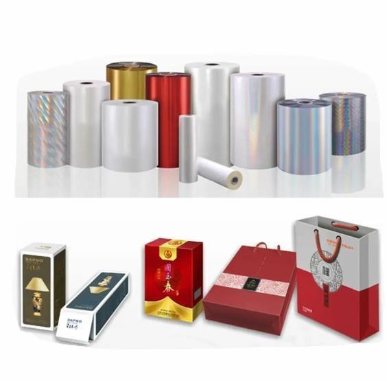 Business Shopping Glossy Matte Thermal Lamination Film Length 3000-8000m for