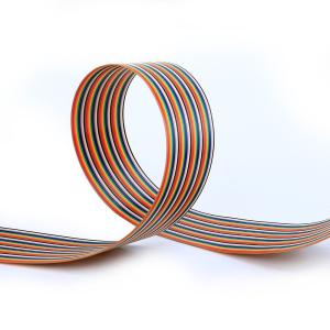 China 8/10/14/16/20/40/50 Pin Extension Data Cable Flat Ribbon Cable with Red Edge LK-109 factory