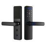 Tuya TTlock Electronic Key Code Door Lock Red Bronze Touch Code Door Lock