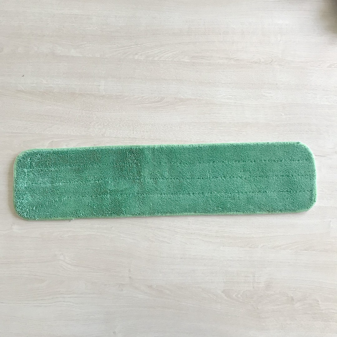 100% polyester absorb water flat mop house keeping wet mop Chinese suppiler with scrape