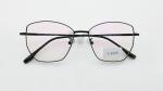 Street Fashion Metal Frame Men Women Clear Lens Glasses Mirrored Flat Lenses