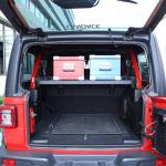 Jeep Wrangler Deformable Tailgate Inside Table Outdoor Cargo Storage Rack Shelf