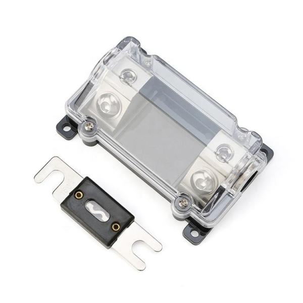 Without Display Vehicle Audio Inline ANL Bolt Down Automotive Fuse Holder Block