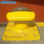 Casting Steel Tee Head Dock Bollard With Anchorage Ship Mooring Equipment