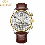 Luminous Mens Mechanical Watches Day / Date Moonphase Automatic Watch