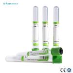 Disposable Blood Collection Green Top Heparin Tube Coated Spray Dried Lithium
