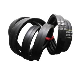 China Double Sided B70 Agricultural Banded 9525 Wrapped Rubber V-Belt 8V6700 with Natural Rubber factory