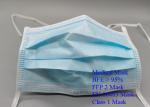Foldable Hypoallergenic Disposable Medical Mask Fliud Resistant Ce Certificate