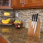 best selling kitchen knife block set with high quality