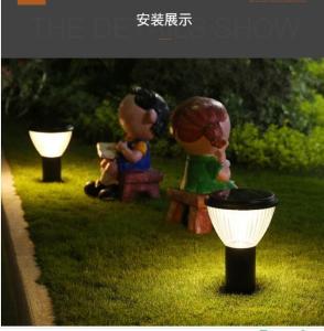 China LED Solar Garden Light Waterproof 5W for Outdoor Yard Patio Driveway Garden Pathway factory