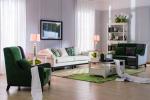 Hotel Sofa set Guest room living furniture of Fabric cushion sofa chairs used