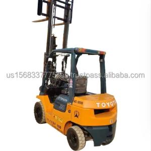 China Original Japan 45kw Toyota 4.5 Ton Forklift FD45 Lift Truck for Heavy Load Handling factory