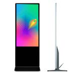 Android Advertising Floorstanding Digital Signage Display LCD Screen 240V
