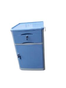 China ABS Locker 130mm Hospital Bed Side Cabinet With Thermos Holder factory