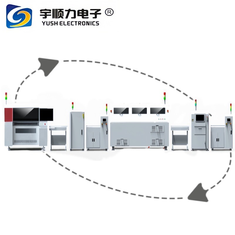China High Speed Full-auto SMT LED Production Line factory