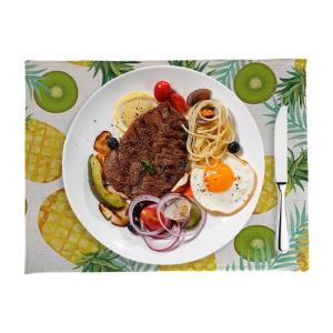 Blank Linen Sublimation Table Mats Double Sided Sublimation Placemats Blanks