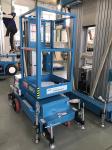 Single Mast Aerial Work Platform , 160 kg Load 6m Hydraulic Boom Lift