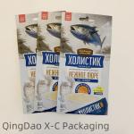 Aluminum Foil Resealable Bottom Gusset Plastic Pet Food Bag For Cat Dog