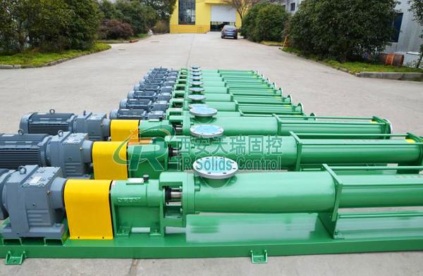 Industrial Single Screw Displacement Pump Good Feeding Capacity Stable Working