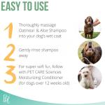 Sensitive Skin Oatmeal Dog Shampoo And Conditioner With Aloe