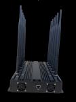 4G 5G WiFi Cell Phone Signal Jammer 12 Antenna Adjustable Software Management