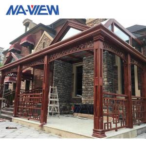 China Extra Large Strong Prefabricated Gazebo Customized Modern Gazebo Extension factory