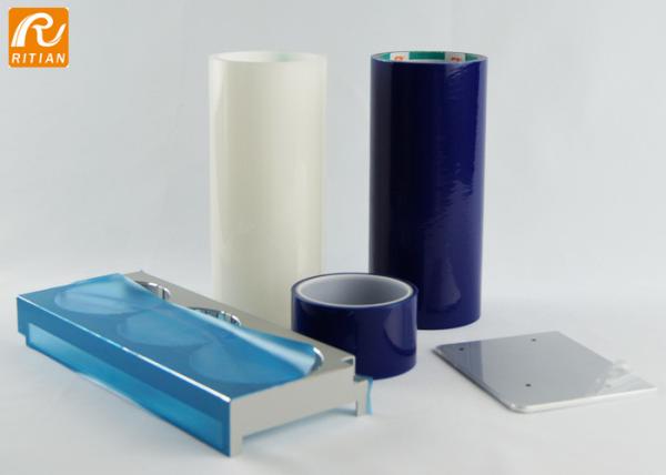 Durable Self Adhesive Metal Protective Film Medium Tack Stainless Steel Surface