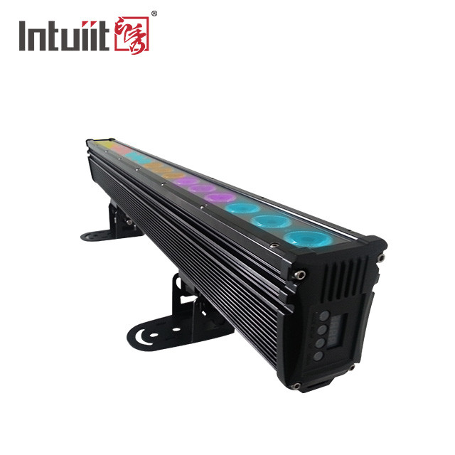 Outdoor Led Strip Dmx Rgbw Wall Washer Light 18*8W 4 In 1 Landscape Stage Lights For Building Exterior