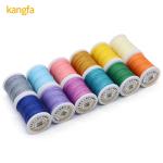 Flat Waxed Sewing Thread For Leather Stitching 0.8mm 50 meters Wax Thread