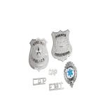 Police Military Uniforms Custom Metal Badge Pilot Clothing With Badges
