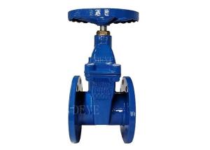 China DIN3352 EN1171 Ductile Iron NRS Resilient Gate Valves For Water factory