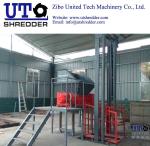 strong double shaft shredder/ Solid Waste Shredder/Medical Waste Shredder/ two