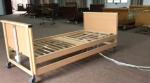 Wooden Frame Electric Nursing Bed Home Care Bed Linear Actuator Patient Care Bed