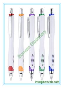 China plastic branded pens,good for logo advertising pens factory