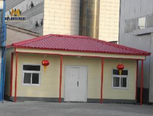 China Ready -made Steel Frame Prefab Houses For Family Living factory