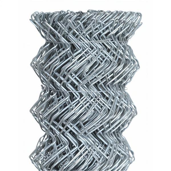 Industrial Galvanized Steel Chain Link Fencing for Sport Fence Roll Length 5m