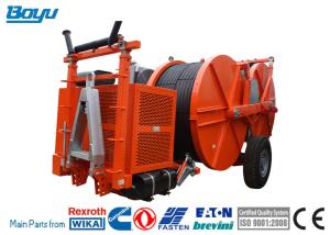 China Cummins 97kw 130hp Engine Hydraulic Tensioner Overhead Line Stringing Equipment factory
