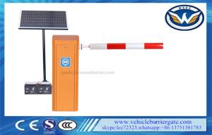 China Driveway Barrier Gates Solar Powered Boom Barriers New Servo DC Gate factory