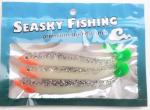 10 Pcs Free Shipping 130mm 13g Soft Bait Fish Fishing Lure Shad 3D Eyes Soft
