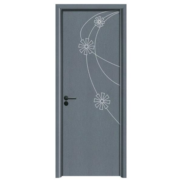 Moisture And Weather Resistant WPC Reinforced Panel Door For Extreme Environment