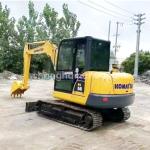 Original Engine And Pump Used Komatsu PC56 Excavator