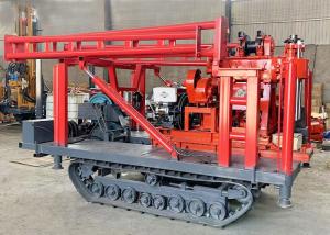 China Diesel Engine Soil Sample Drilling Machine / Engineering Drill Rig 600kg factory