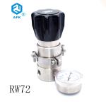 0.15 CV Back Pressure Regulating Valve , 316L Natural Gas Pressure Regulator
