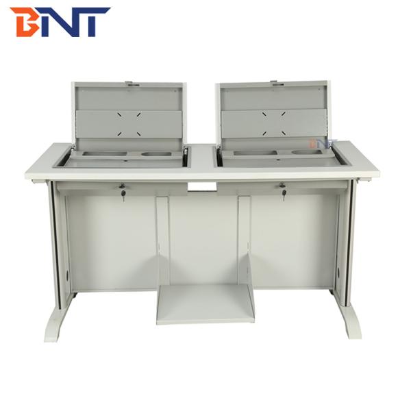China High School / College Student Double Computer Desk PC Slot Available factory