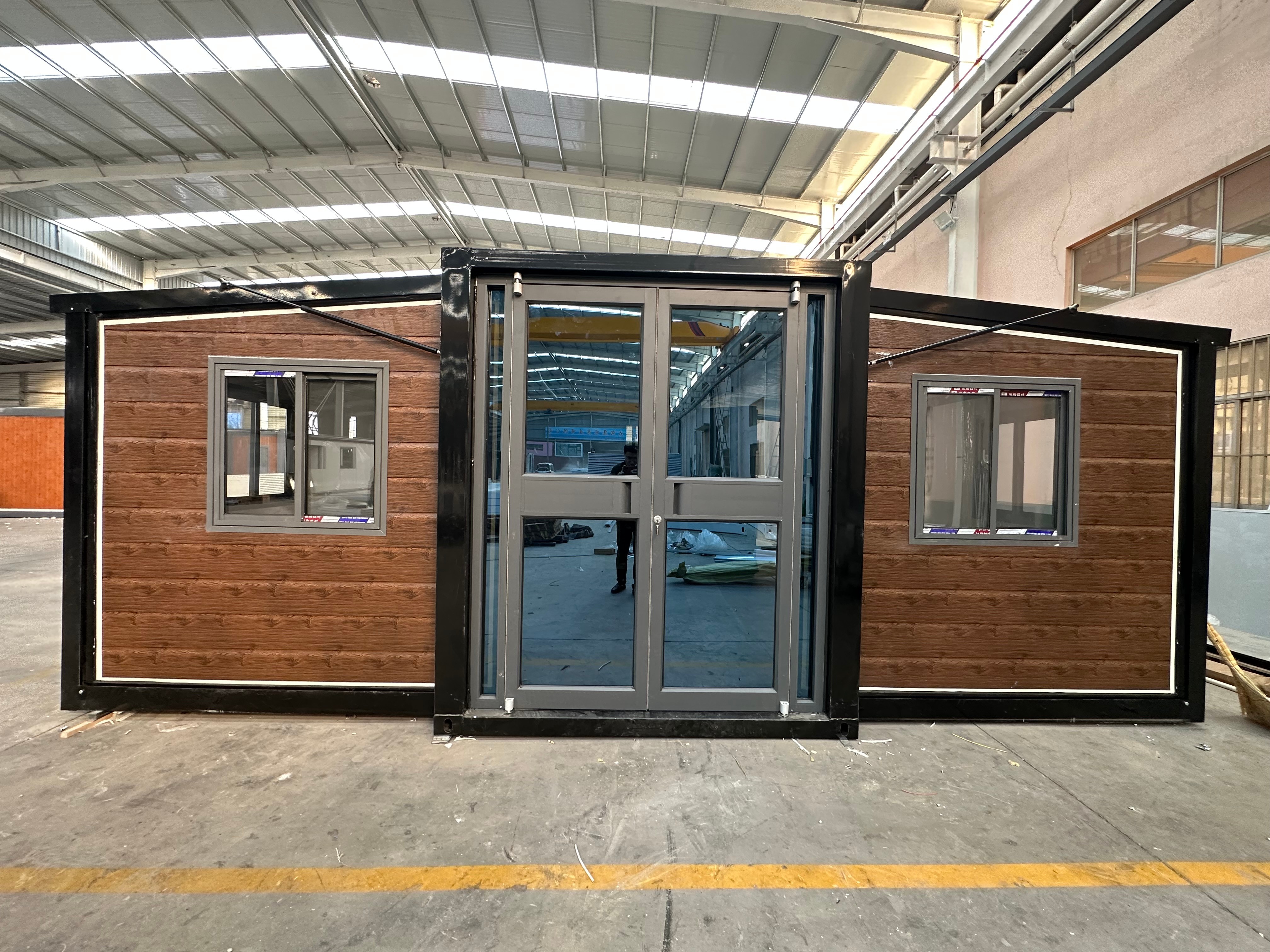 Breathable Expandable Container House Homes for in Australia Steel Frame Expandable Design and Breathable Material
