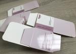Customized printed white cardboard paper cosmetics face cream packaging boxes