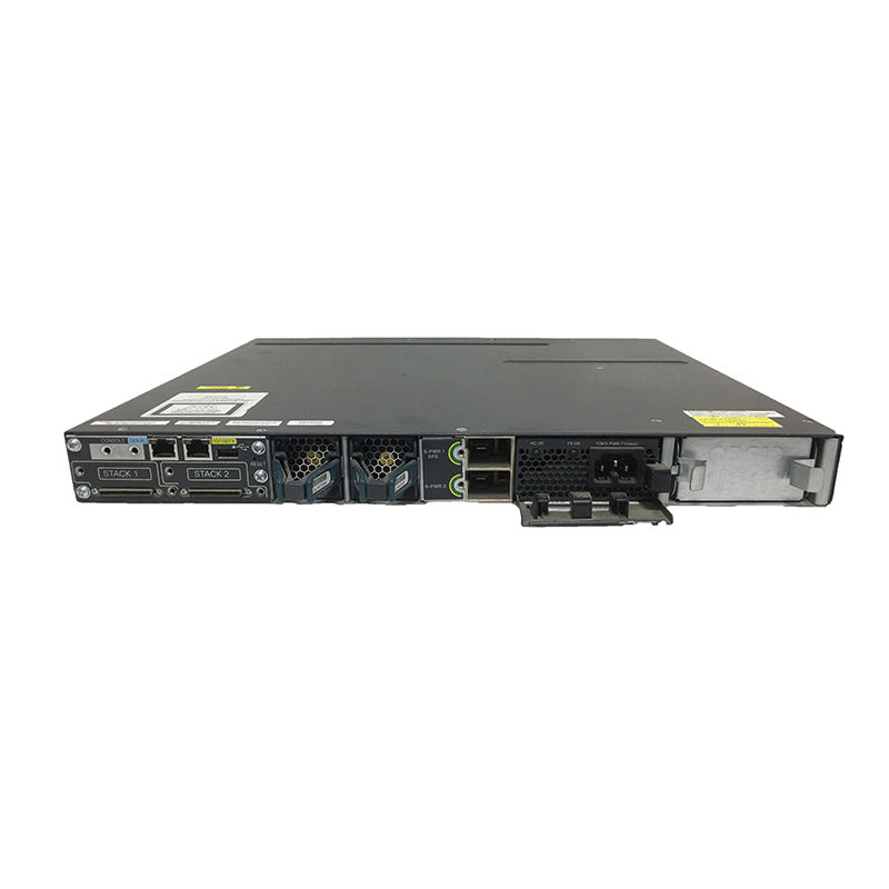 24 Port 3750X-24T Layer 3 Switch with 10/100/1000Mbps Transmission Rate and QoS Function Data IP Base Managed Stackable