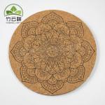Absorbent Reusable Wooden Coaster Custom Cork Coasters For Tableware